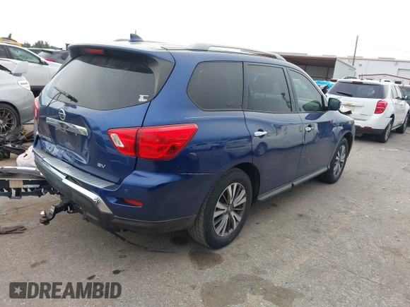 2019 Nissan Pathfinder SV z VIN 5N1DR2MN2KC598047, wystawiony jako IAAI lot #42175178 z przebiegiem 74 455 mil mil oraz . Historia ofert i sprzedaży dostępna na DreamBid. Obrazek 4.