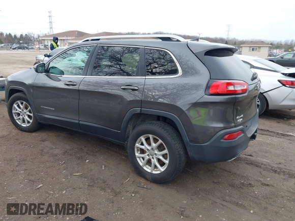 2015 Jeep Cherokee Latitude with VIN 1C4PJMCS9FW769294, listed as a IAAI auction lot 41810346 with 94,975 mi miles and . Bid and sale history available at DreamBid. Image 3.