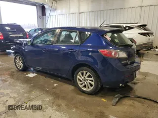 2013 Mazda 3 i Touring with VIN JM1BL1LP5D1770418, listed as a Copart auction lot 47085325 with 107,903 mi miles and Non Repairable. Bid and sale history available at carsss.com. Image 2.