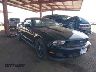 2012 Ford Mustang Premium with VIN 1ZVBP8AM3C5287407, listed as a IAAI auction lot 42433094 with 132,341 mi miles and . Bid and sale history available at DreamBid. Image 1.