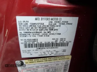 2005 Ford Freestyle Limited with VIN 1FMDK06165GA06262, listed as a Copart auction lot 52496885 with 161,759 mi miles and Salvage Title. Bid and sale history available at carsss.com. Image 14.