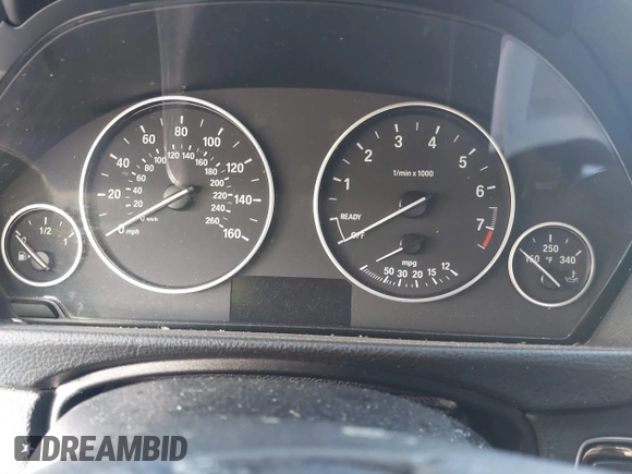 2015 BMW 3 Series 328i with VIN WBA3A5G59FNS90093, listed as a IAAI auction lot 38169109 with Not Provided miles and . Bid and sale history available at carsss.com. Image 7.