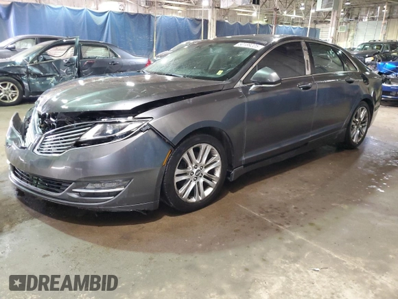 2015 Lincoln MKZ with VIN 3LN6L2GK2FR613018, listed as a Copart auction lot 50189225 with 102,287 mi miles and Salvage Title. Bid and sale history available at carsss.com. Image 1.