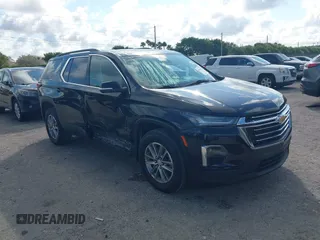 2022 Chevrolet Traverse LT Leather with VIN 1GNERHKWXNJ114026, listed as a IAAI auction lot 41491454 with 86,734 mi miles. Bid and sale history available at carsss.com. Image 1.