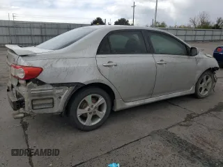 2013 Toyota Corolla L with VIN 5YFBU4EE0DP152705, listed as a Copart auction lot 51312355 with 142,041 mi miles and Salvage Title. Bid and sale history available at carsss.com. Image 3.