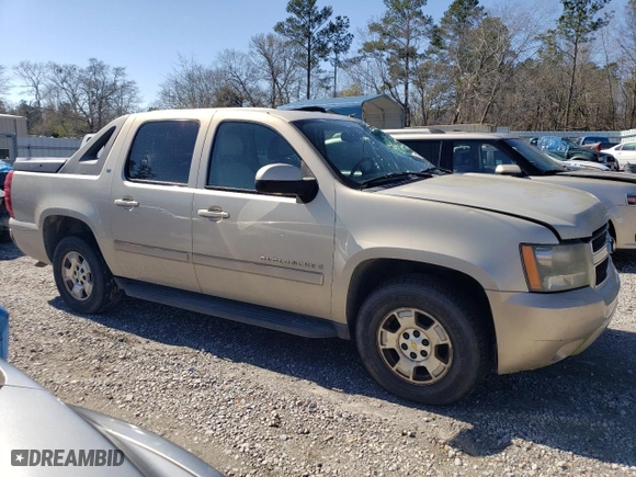 2007 Chevrolet Avalanche LT w/1LT with VIN 3GNEC12077G146862, listed as a Copart auction lot 48682775 with 243,729 mi miles and Non Repairable. Bid and sale history available at carsss.com. Image 4.