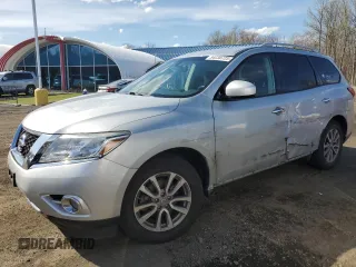 2016 Nissan Pathfinder SL с VIN 5N1AR2MM0GC606244, выставлен на аукционе Copart как лот 54230725 с пробегом 85 692 миль миль и Списание • Salvage title. История ставок и продаж доступна на DreamBid. Изображение 1.