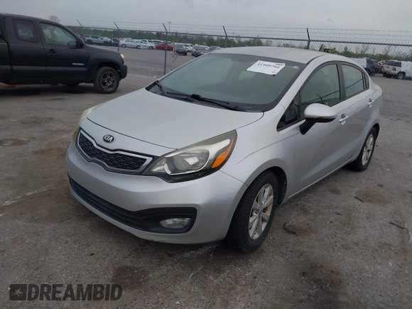 2013 Kia Rio SX with VIN KNADN4A3XD6168179, listed as a IAAI auction lot 41909704 with 79,653 mi miles. Bid and sale history available at carsss.com. Image 2.