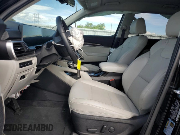 2024 Kia Telluride S with VIN 5XYP6DGC1RG500941, listed as a Copart auction lot 55522735 with 7,172 mi miles and Salvage title. Bid and sale history available at DreamBid. Image 7.