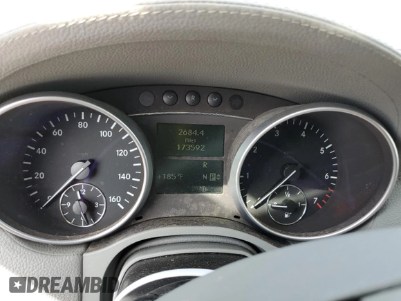 2008 Mercedes-Benz GL-Class 4.6L with VIN 4JGBF71E68A322430, listed as a Copart auction lot 52541825 with 173,592 mi miles and Salvage Title. Bid and sale history available at carsss.com. Image 9.