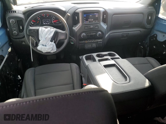 2024 Chevrolet Silverado 1500 Custom Trail Boss with VIN 3GCUDCE88RG260452, listed as a Copart auction lot 86317904 with 8,096 mi miles and Salvage Title. Bid and sale history available at carsss.com. Image 8.