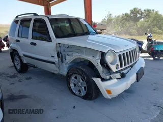 2007 Jeep Liberty Sport with VIN 1J4GL48K87W618400, listed as a IAAI auction lot 42041604 with 165,115 mi miles. Bid and sale history available at carsss.com. Image 1.