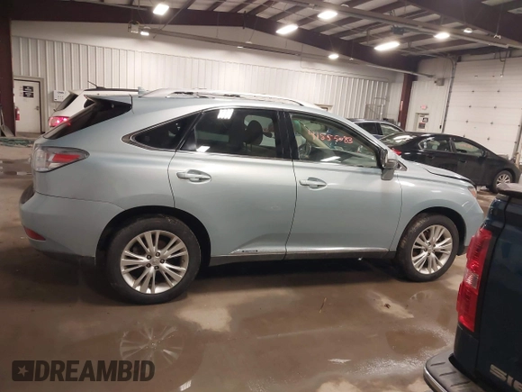 2010 Lexus RX 450h with VIN JTJBC1BA0A2008498, listed as a IAAI auction lot 41555083 with 125,127 mi miles and . Bid and sale history available at DreamBid. Image 13.