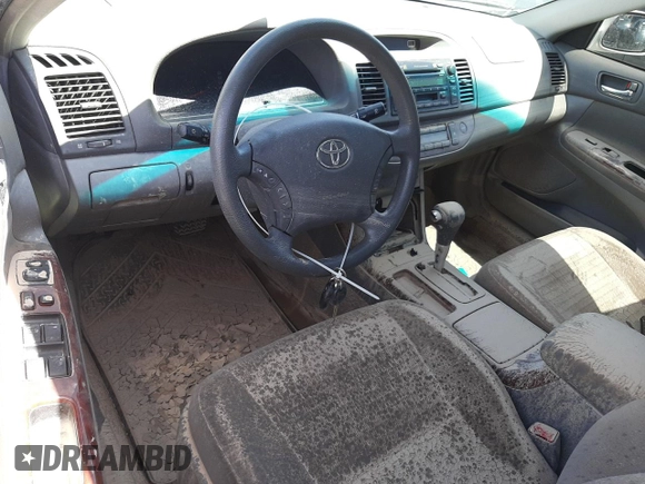 2006 Toyota Camry STD with VIN JTDBE32K563053908, listed as a Copart auction lot 56553965 with Not provided miles and Salvage title. Bid and sale history available at DreamBid. Image 8.