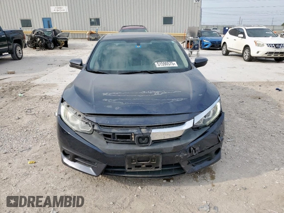 2016 Honda Civic EX-T z VIN 19XFC1F37GE012186, wystawiony jako Copart lot #51590575 z przebiegiem 121 041 mil mil oraz Szkoda całkowita • Salvage title. Historia ofert i sprzedaży dostępna na DreamBid. Obrazek 5.
