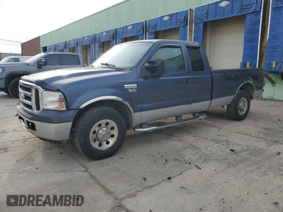 2006 Ford F-250 XL with VIN 1FTSX20566EC87075, listed as a Copart auction lot 49075415 with 223,097 mi miles and Salvage title. Bid and sale history available at DreamBid. Image 1.