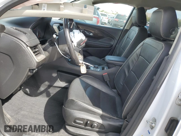 2020 GMC Terrain Denali with VIN 3GKALXEX7LL151066, listed as a Copart auction lot 50379815 with 56,333 mi miles and Salvage title. Bid and sale history available at DreamBid. Image 7.