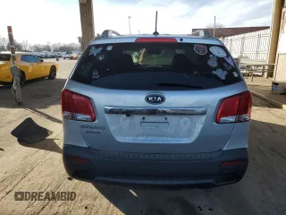 2012 Kia Sorento LX with VIN 5XYKTDA23CG260852, listed as a Copart auction lot 42505735 with 205,353 mi miles and Salvage Title. Bid and sale history available at carsss.com. Image 6.