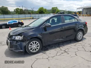 2020 Chevrolet Sonic LT with VIN 1G1JD5SB1L4125244, listed as a Copart auction lot 64992425 with 51,442 mi miles and Salvage title. Bid and sale history available at DreamBid. Image 1.