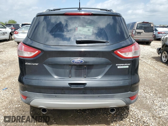 2013 Ford Escape Titanium z VIN 1FMCU0J98DUD37329, wystawiony jako Copart lot #50832495 z przebiegiem 94 386 mil mil oraz Szkoda całkowita • Salvage title. Historia ofert i sprzedaży dostępna na DreamBid. Obrazek 6.