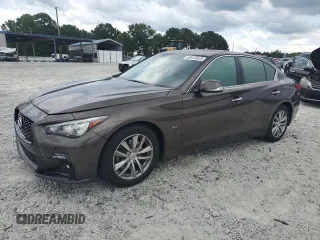 2017 Infiniti Q50 Premium z VIN JN1EV7AP7HM735755, wystawiony jako Copart lot #60472625 z przebiegiem 90 016 mil mil oraz Czysty tytuł • Clean title. Historia ofert i sprzedaży dostępna na DreamBid. Obrazek 1.