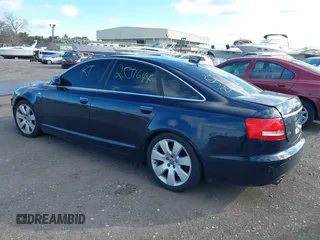 2005 Audi A6 with VIN WAUDG74F25N066402, listed as a IAAI auction lot 41597505 with 999,999 mi miles. Bid and sale history available at carsss.com. Image 3.