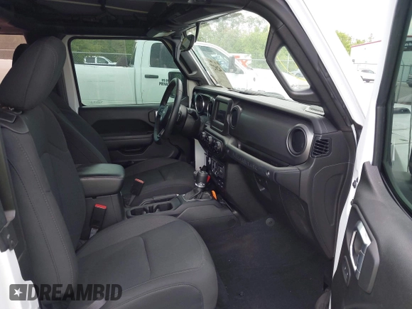 2022 Jeep Wrangler Sport S z VIN 1C4GJXAN9NW124190, wystawiony jako IAAI lot #42027247 z przebiegiem 8 376 mil mil oraz . Historia ofert i sprzedaży dostępna na DreamBid. Obrazek 5.
