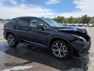 2022 Lexus RX 350 with VIN 2T2HZMDA5NC335640, listed as a Copart auction lot 56891005 with 39,971 mi miles and Salvage title. Bid and sale history available at DreamBid. Image 4.