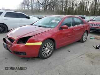 2009 Mercury Milan Premier with VIN 3MEHM08Z69R609471, listed as a Copart auction lot 47154104 with 75,649 mi miles and Salvage Title. Bid and sale history available at carsss.com. Image 1.