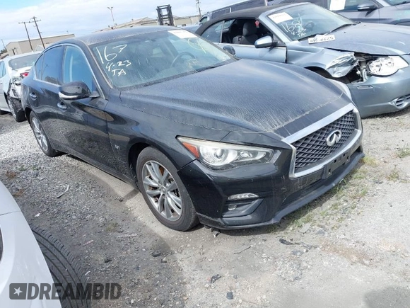 2020 Infiniti Q50 EDITION 30 with VIN JN1EV7AP5LM200433, listed as a IAAI auction lot 41867159 with 78,341 mi miles. Bid and sale history available at carsss.com. Image 1.