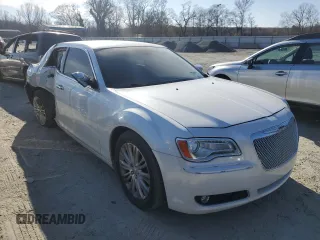 2012 Chrysler 300 C with VIN 2C3CCAKT7CH143419, listed as a Copart auction lot 46350825 with 130,839 mi miles and Salvage Title. Bid and sale history available at DreamBid. Image 4.
