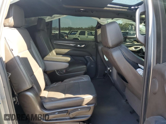 2022 GMC Yukon XL Denali with VIN 1GKS2JKLXNR228983, listed as a Copart auction lot 79202834 with 87,467 mi miles and Salvage Title. Bid and sale history available at carsss.com. Image 11.