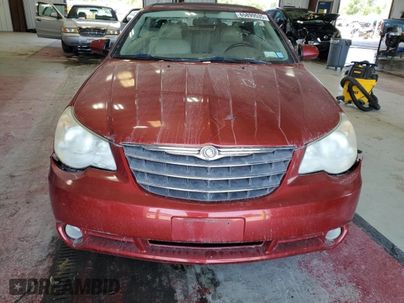 2008 Chrysler Sebring Limited with VIN 1C3LC65M88N137564, listed as a Copart auction lot 65899535 with 120,274 mi miles and Clean title. Bid and sale history available at DreamBid. Image 5.