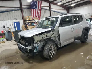2019 Jeep Renegade Upland z VIN ZACNJBAB0KPJ97258, wystawiony jako Copart lot #50303345 z przebiegiem 67 171 mil mil oraz Szkoda całkowita • Salvage title. Historia ofert i sprzedaży dostępna na DreamBid. Obrazek 1.