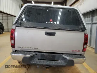 2005 GMC Canyon 1SF SLE Z71 with VIN 1GTDT136458193986, listed as a Copart auction lot 42023475 with 229,350 mi miles and Salvage Title. Bid and sale history available at carsss.com. Image 6.