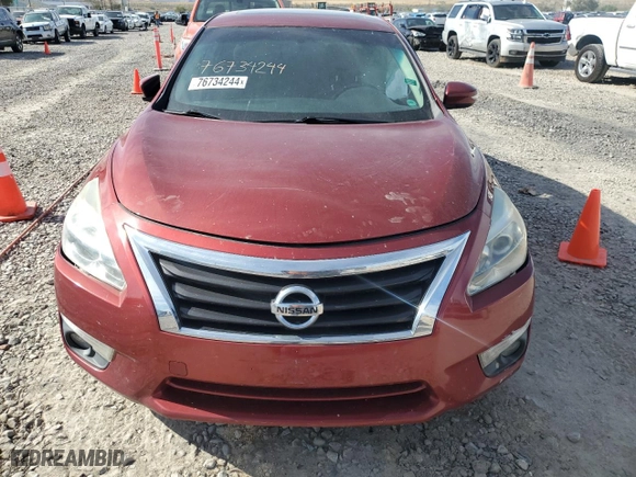 2013 Nissan Altima 2.5 SV with VIN 1N4AL3AP0DN583757, listed as a Copart auction lot 76734244 with 111,959 mi miles and Salvage Title. Bid and sale history available at carsss.com. Image 5.
