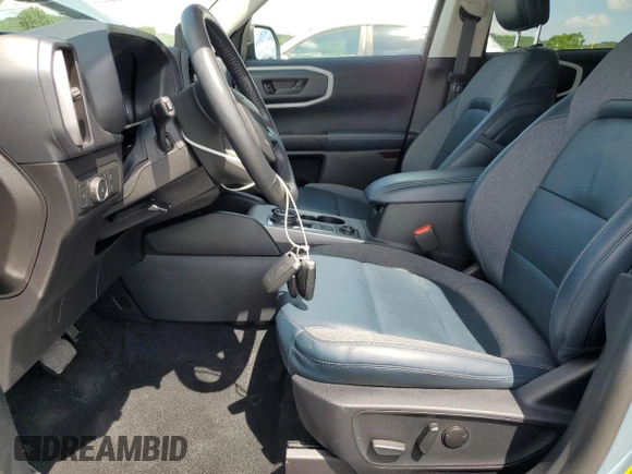 2022 Ford Bronco Sport Outer Banks with VIN 3FMCR9C68NRD92283, listed as a Copart auction lot 61056765 with 13,681 mi miles and Salvage title. Bid and sale history available at DreamBid. Image 7.