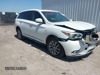 2014 Infiniti QX60 z VIN 5N1AL0MN8EC549626, wystawiony jako IAAI lot #41975089 z przebiegiem 157 662 mil mil oraz . Historia ofert i sprzedaży dostępna na DreamBid. Obrazek 1.