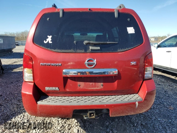 2009 Nissan Pathfinder S with VIN 5N1AR18B29C613850, listed as a Copart auction lot 38259414 with 120,669 mi miles and Clean Title. Bid and sale history available at carsss.com. Image 6.