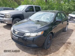 2012 Kia Forte LX with VIN KNAFT4A27C5608787, listed as a IAAI auction lot 42168417 with 113,125 mi miles. Bid and sale history available at carsss.com. Image 2.