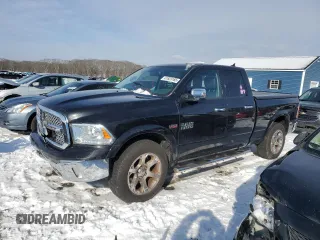 2017 Ram 1500 Laramie with VIN 1C6RR7JT6HS579128, listed as a Copart auction lot 41823165 with 99,607 mi miles and Non repairable. Bid and sale history available at DreamBid. Image 1.