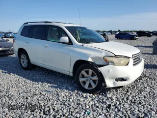 2009 Toyota Highlander with VIN JTEDA41A592004992, listed as a Copart auction lot 64063695 with 96,853 mi miles and Salvage title. Bid and sale history available at DreamBid. Image 4.