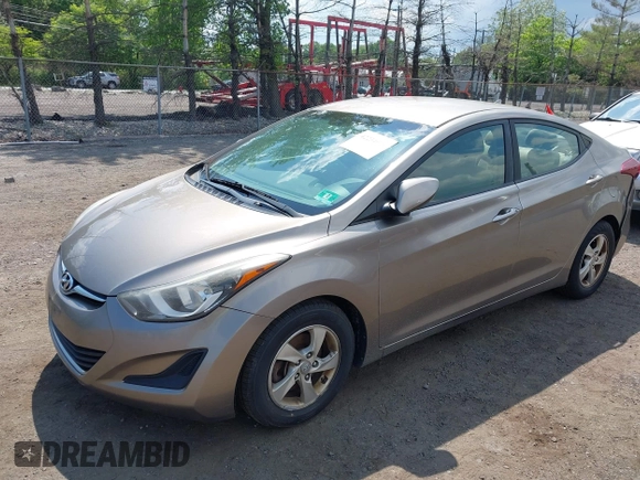 2014 Hyundai Elantra SE z VIN 5NPDH4AE6EH540538, wystawiony jako IAAI lot #42234915 z przebiegiem 94 297 mil mil oraz . Historia ofert i sprzedaży dostępna na DreamBid. Obrazek 2.
