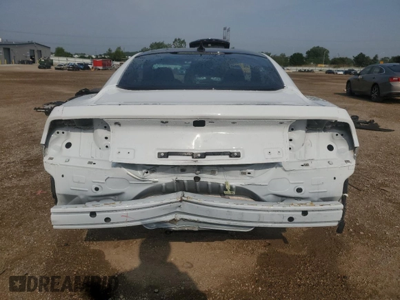 2023 Ford Mustang GT with VIN 1FA6P8CF7P5307172, listed as a Copart auction lot 59307055 with 26,166 mi miles and Salvage title. Bid and sale history available at DreamBid. Image 6.