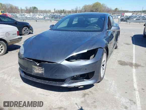 2017 Tesla Model S 100D with VIN 5YJSA1E20HF198503, listed as a IAAI auction lot 41843782 with 77,281 mi miles and . Bid and sale history available at DreamBid. Image 6.