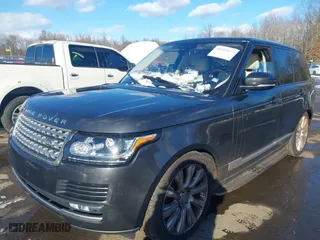 2017 Land Rover Range Rover HSE with VIN SALGS2FV1HA372100, listed as a IAAI auction lot 41525177 with 117324 miles. Bid and sale history available at carsss.com. Image 17.