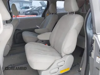 2012 Toyota Sienna with VIN 5TDZK3DC6CS277471, listed as a IAAI auction lot 41326894 with 0 mi miles. Bid and sale history available at carsss.com. Image 8.