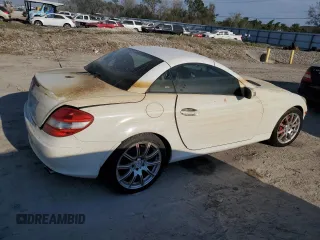 2005 Mercedes-Benz SLK-Class with VIN WDBWK56F25F049054, listed as a Copart auction lot 74803384 with Not Provided miles and Salvage Title. Bid and sale history available at carsss.com. Image 3.