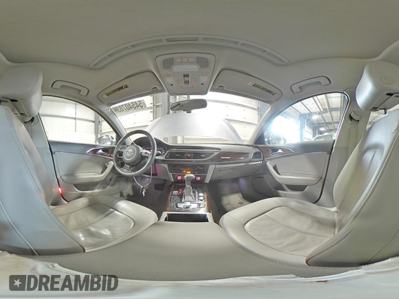 2015 Audi A6 Premium Plus with VIN WAUGFAFC7FN019738, listed as a Copart auction lot 54540785 with 135,950 mi miles and Salvage title. Bid and sale history available at DreamBid. Image 14.