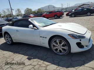 2015 Maserati GranTurismo Convertible Sport with VIN ZAM45MMA4F0140487, listed as a Copart auction lot 47414703 with 33,718 mi miles. Bid and sale history available at carsss.com. Image 4.